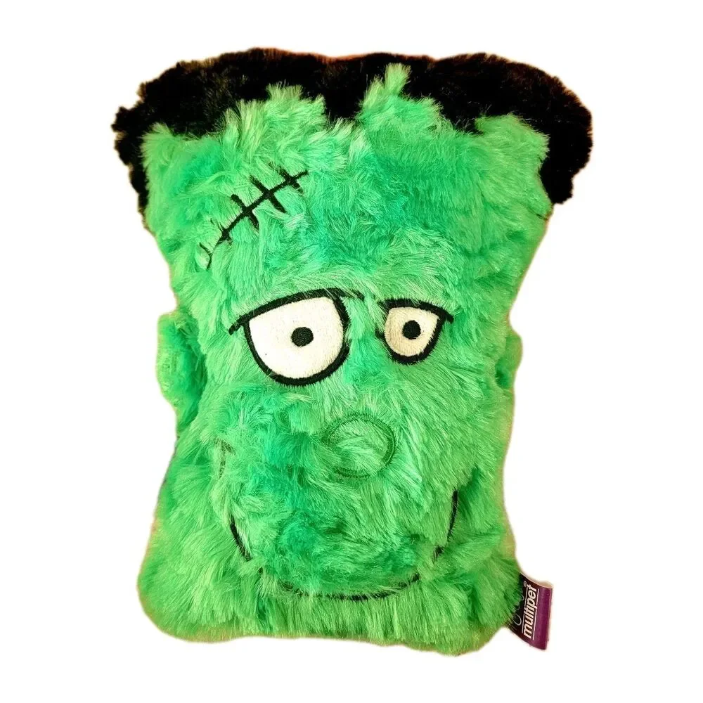 Multipet Frankenstein Dog Toy Plush Halloween Squeaky Green Monster NWT